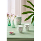 lily en lotus light green set van 2 mokken 